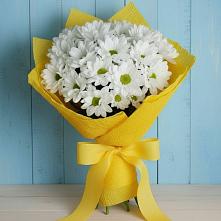 Букет цветов из:  Хризантемы в Строителе Тамбовской области