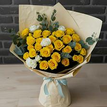 Букет цветов из:  Розы в Строителе Тамбовской области