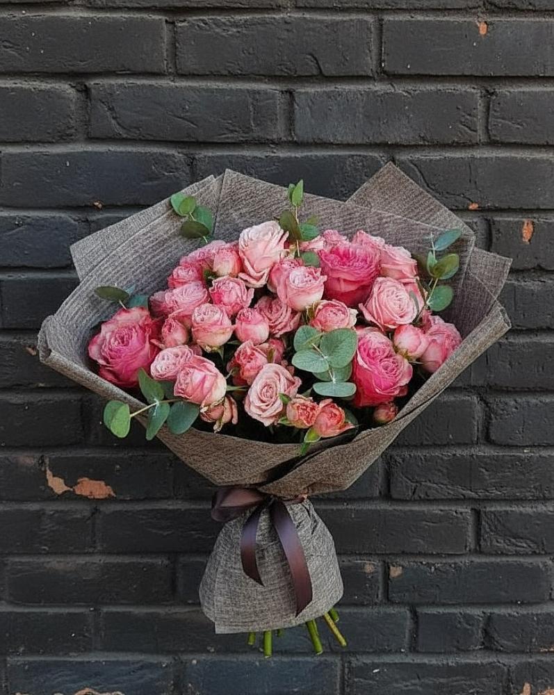 Букет цветов из: Розы в Строителе Тамбовской области