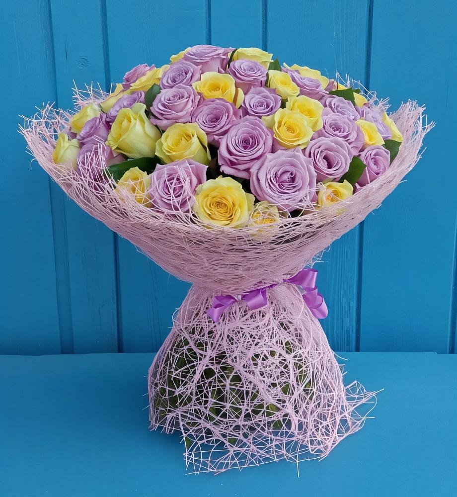 Букет 101 Волшебный Миг в Строителе Тамбовской области