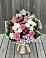 Букет цветов из: Альстромерии, Гвоздики, Розы и Хризантемы в Строителе Тамбовской области