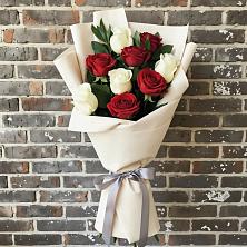 Букет цветов из:  Розы в Строителе Тамбовской области