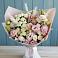 Букет цветов из: Альстромерии и Розы в Строителе Тамбовской области