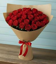 Букет Красные розы Милано в Строителе Тамбовской области