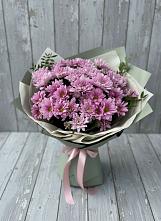 Букет цветов из:  Хризантемы #REPLACE_PRED# Строителе Тамбовской области