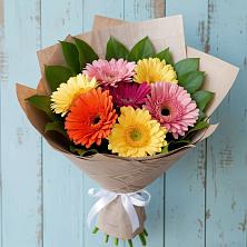 Букет цветов из:  Герберы в Строителе Тамбовской области