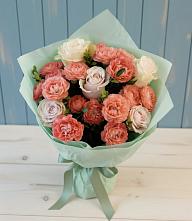 Букет цветов из:  Розы в Строителе Тамбовской области