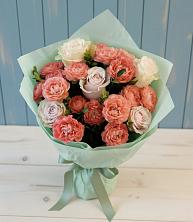 Букет цветов из:  Розы в Строителе Тамбовской области