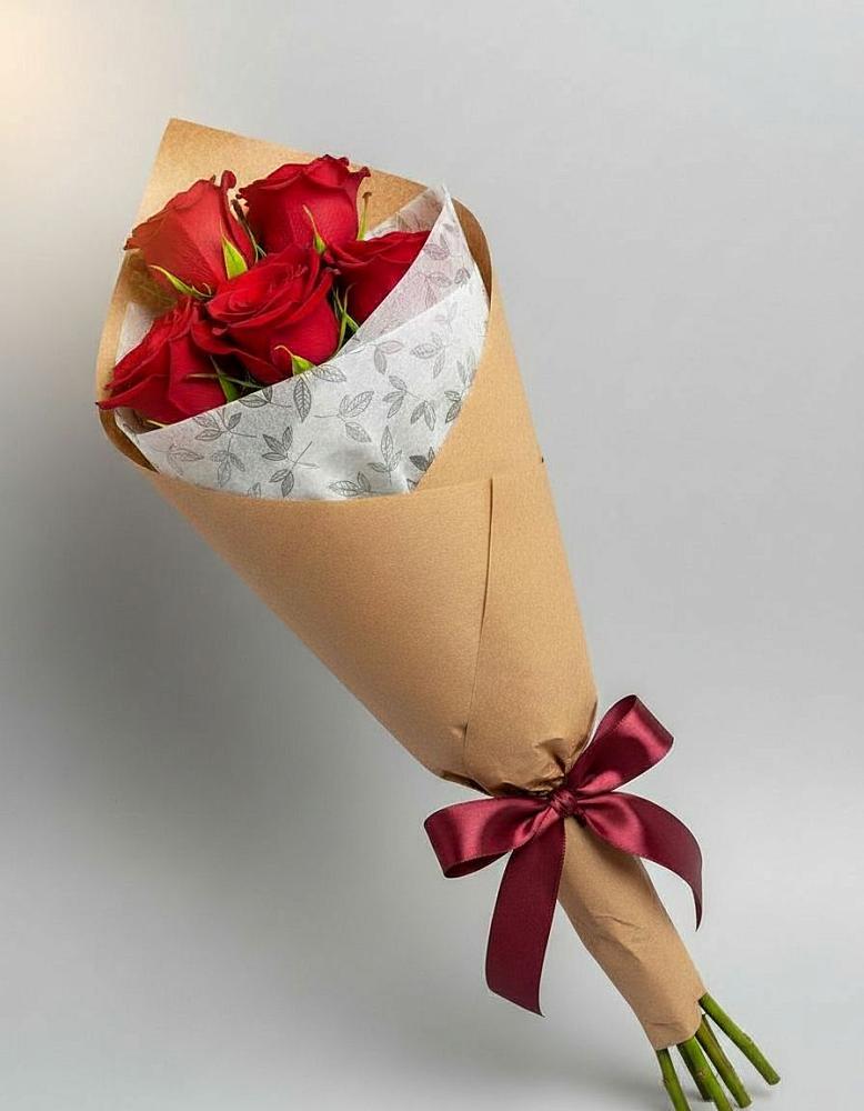 Букет цветов из: Розы в Строителе Тамбовской области