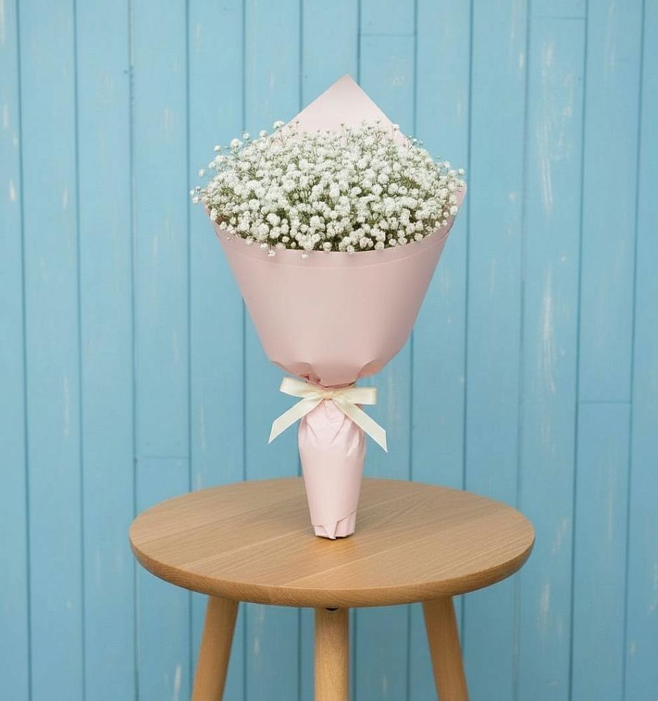 Букет цветов из: Гипсофила в Строителе Тамбовской области