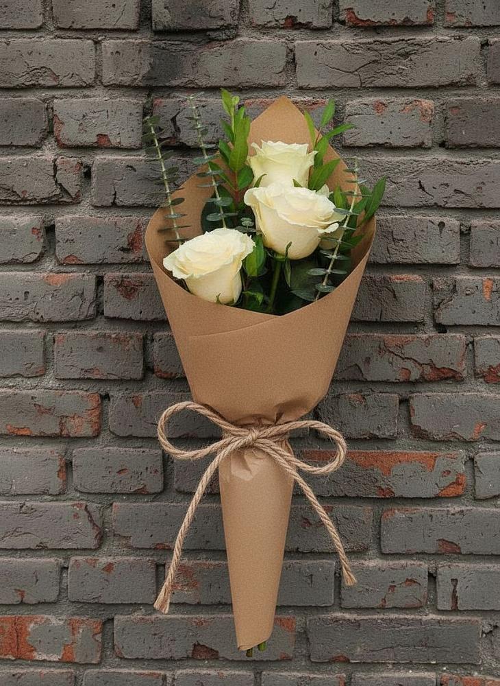 Букет цветов из: Розы в Строителе Тамбовской области