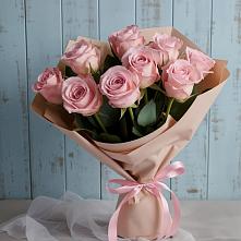 Букет цветов из:  Розы в Строителе Тамбовской области