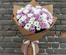 Букет цветов из:  Хризантемы #REPLACE_PRED# Строителе Тамбовской области