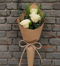 Букет цветов из:  Розы в Строителе Тамбовской области