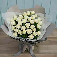 Букет Белоснежная нежность в Строителе Тамбовской области