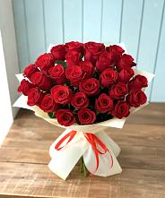 Букет 29 Красных роз #REPLACE_PRED# Строителе Тамбовской области