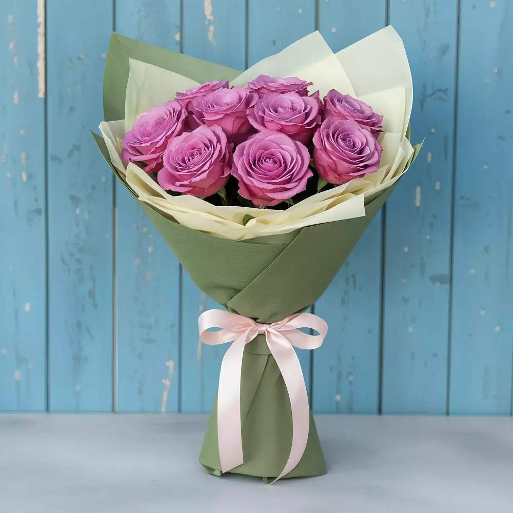 Букет Розы Фёрст Леди в Строителе Тамбовской области