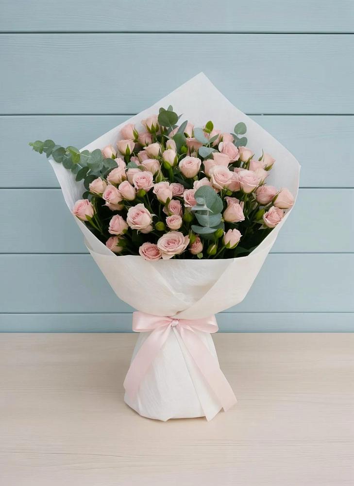 Букет цветов из: Розы в Строителе Тамбовской области