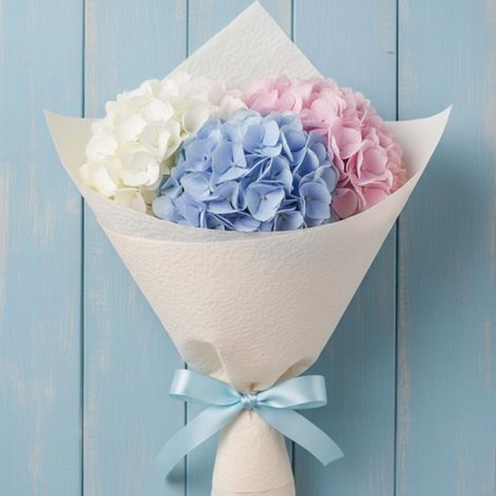 Букет цветов из: Гортензия в Строителе Тамбовской области