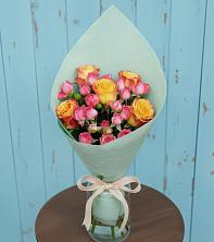Букет цветов из:  Розы в Строителе Тамбовской области