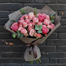 Букет цветов из:  Розы в Строителе Тамбовской области