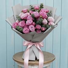 Букет цветов из:  Розы в Строителе Тамбовской области